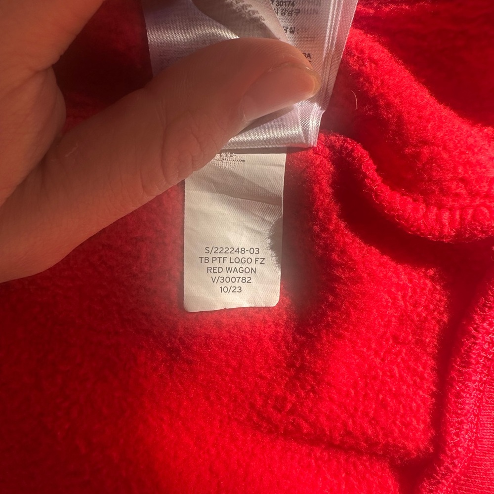 Red Gap baby zip up hoodie Size 5 years - Picture 4 of 4